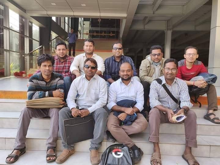 The last day of the MBA programme with my classmates
