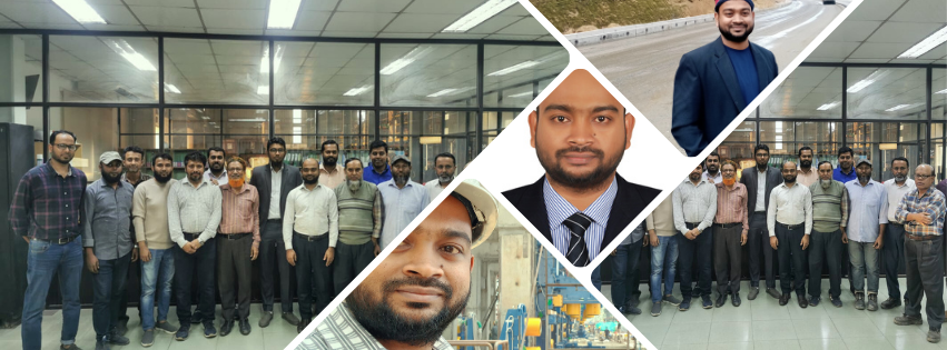 Me and colleagues